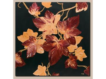 Gemälde Acryl Original abstrakte Malerei Kunst modern Blumen Baum Unikat Bild handgemalt