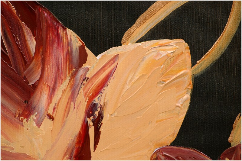 Gemälde Acryl Original abstrakte Malerei Kunst modern Blumen Baum Unikat Bild handgemalt