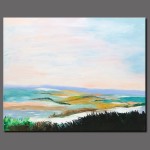 Gemälde Acryl Original abstrakte Malerei Kunst modern Meer Landschaft Unikat Bild handgemalt