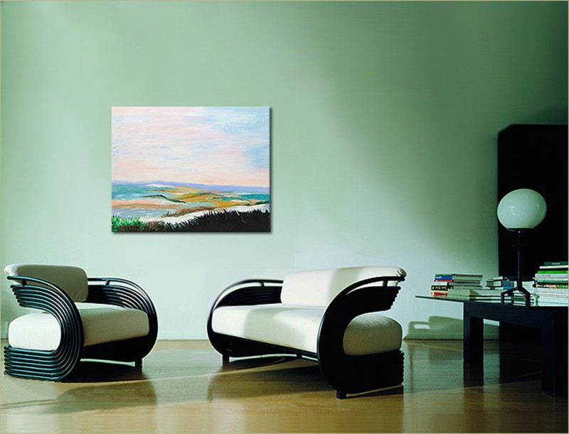 Gemälde Acryl Original abstrakte Malerei Kunst modern Meer Landschaft Unikat Bild handgemalt