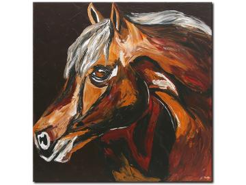 Gemälde Acryl Original abstrakte Malerei Kunst modern Pferd Unikat Tier Bild handgemalt
