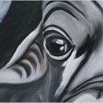 Gemälde Acryl Original abstrakte Malerei Kunst modern Büffel Portrait Unikat Tier Bild handgemalt