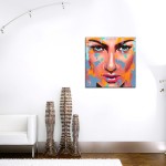 Gemälde Acryl Original abstrakte Malerei Kunst modern Frau Portrait Unikat Bild handgemalt