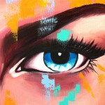 Gemälde Acryl Original abstrakte Malerei Kunst modern Frau Portrait Unikat Bild handgemalt